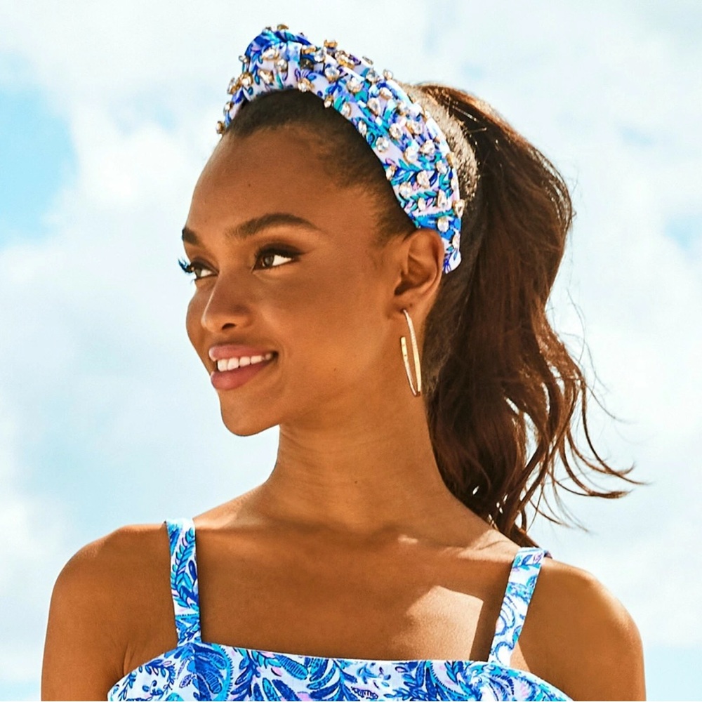 SOLD ⭐️ Lele Sadoughi x Lilly Pulitzer Bird is the Word Headband